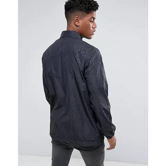 Adidas Ornamental Block‎ Half-Zip Coach Jacket - Picture 2 of 10